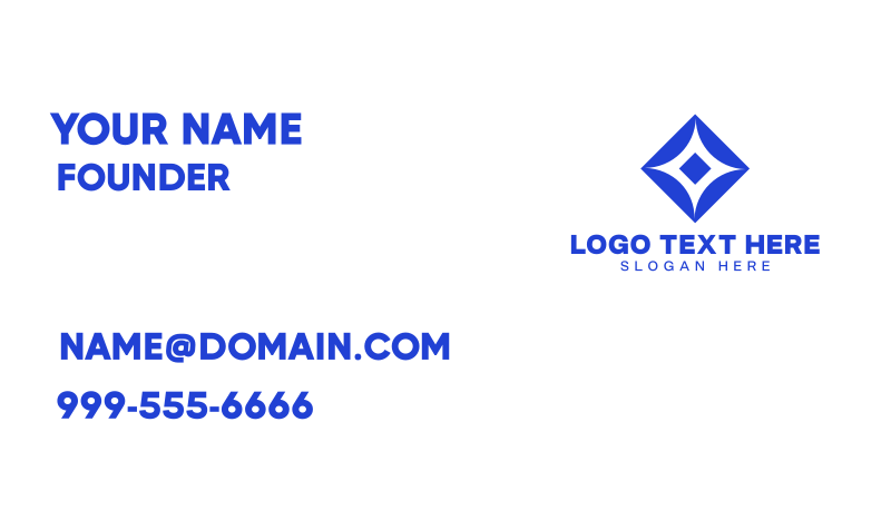 Simple Thick Business Card